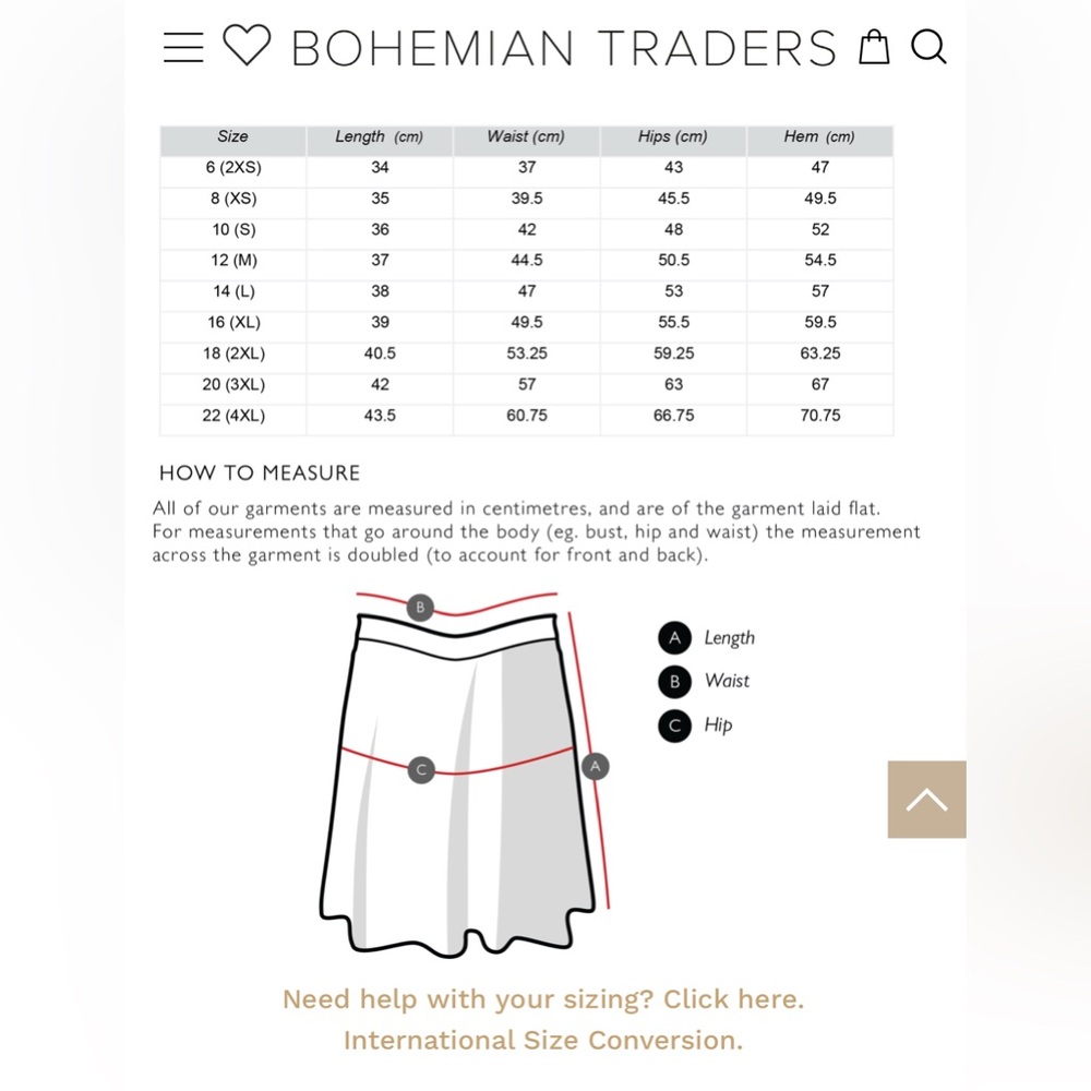 NWT Bohemian Traders Crochet Knit Mini Skirt - Picture 6 of 7